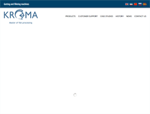Tablet Screenshot of kroma.dk